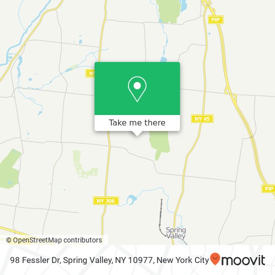 98 Fessler Dr, Spring Valley, NY 10977 map