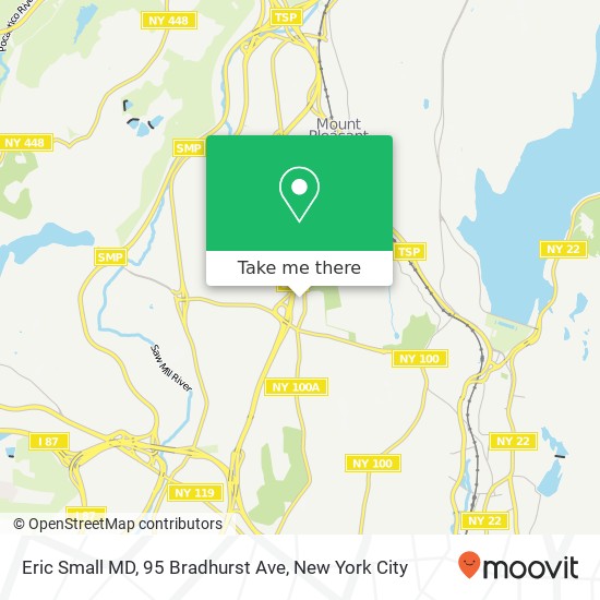 Eric Small MD, 95 Bradhurst Ave map