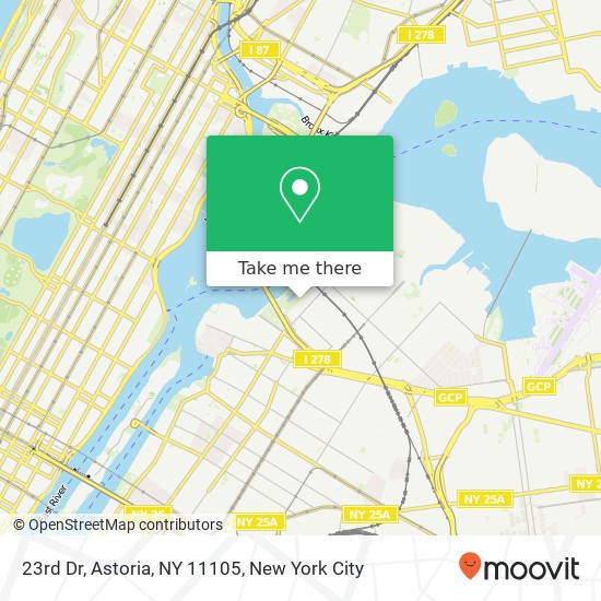 23rd Dr, Astoria, NY 11105 map
