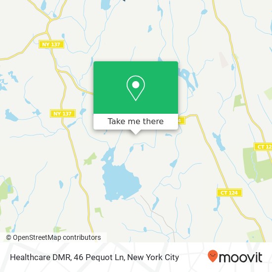 Mapa de Healthcare DMR, 46 Pequot Ln