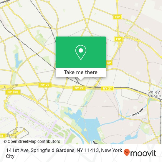 141st Ave, Springfield Gardens, NY 11413 map