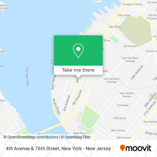 Mapa de 4th Avenue & 76th Street