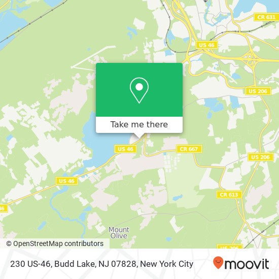 230 US-46, Budd Lake, NJ 07828 map