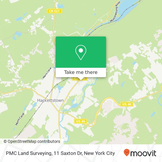 PMC Land Surveying, 11 Saxton Dr map