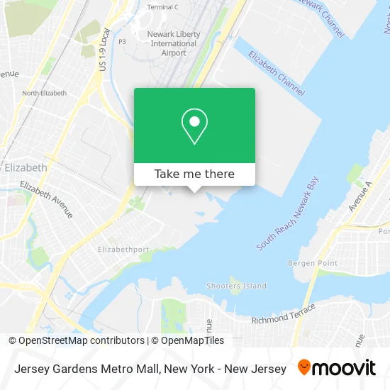 Jersey Gardens Mall Map How To Get To Jersey Gardens Metro Mall In Elizabeth, Nj By Bus Or Subway?