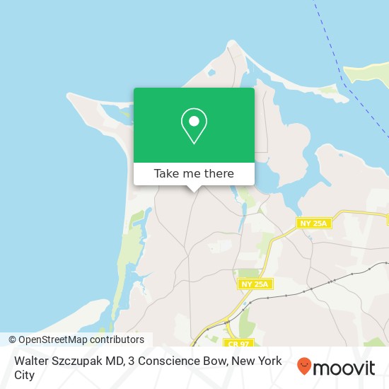 Mapa de Walter Szczupak MD, 3 Conscience Bow