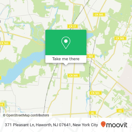 371 Pleasant Ln, Haworth, NJ 07641 map