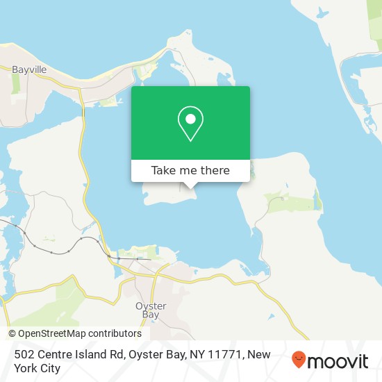 502 Centre Island Rd, Oyster Bay, NY 11771 map