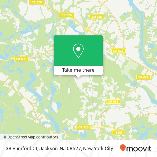 38 Rumford Ct, Jackson, NJ 08527 map