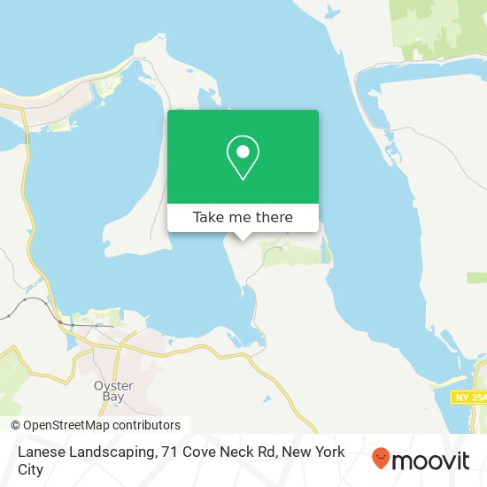 Mapa de Lanese Landscaping, 71 Cove Neck Rd