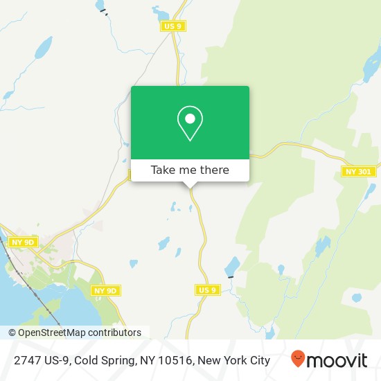 2747 US-9, Cold Spring, NY 10516 map