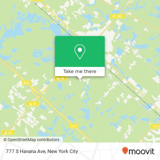 777 S Havana Ave, Mays Landing, NJ 08330 map