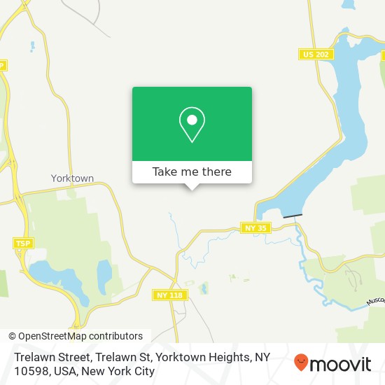 Trelawn Street, Trelawn St, Yorktown Heights, NY 10598, USA map