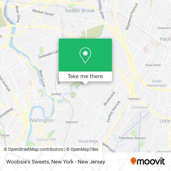 Woobsie's Sweets map