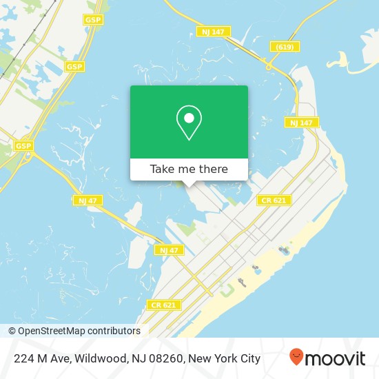 224 M Ave, Wildwood, NJ 08260 map