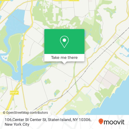 Mapa de 106,Center St Center St, Staten Island, NY 10306