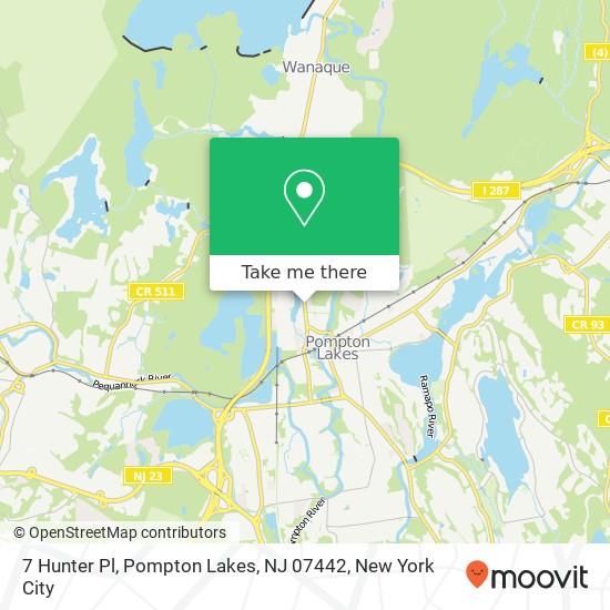 7 Hunter Pl, Pompton Lakes, NJ 07442 map