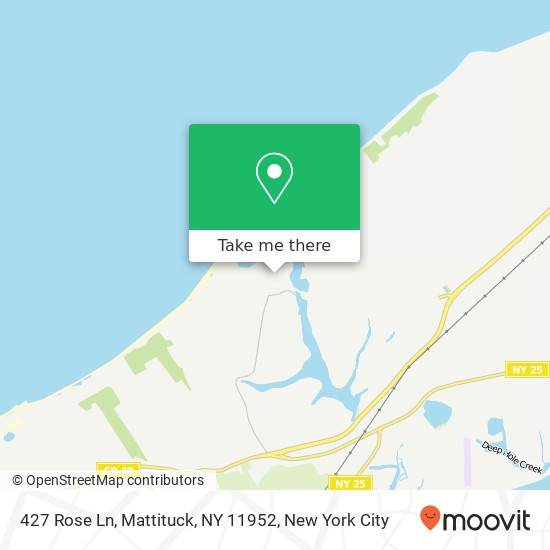 427 Rose Ln, Mattituck, NY 11952 map