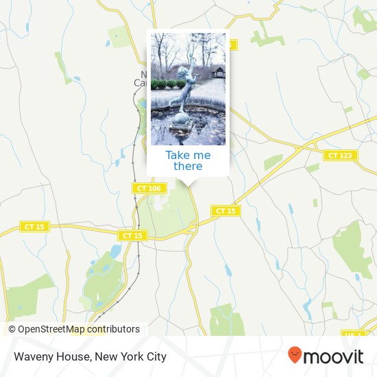 Mapa de Waveny House