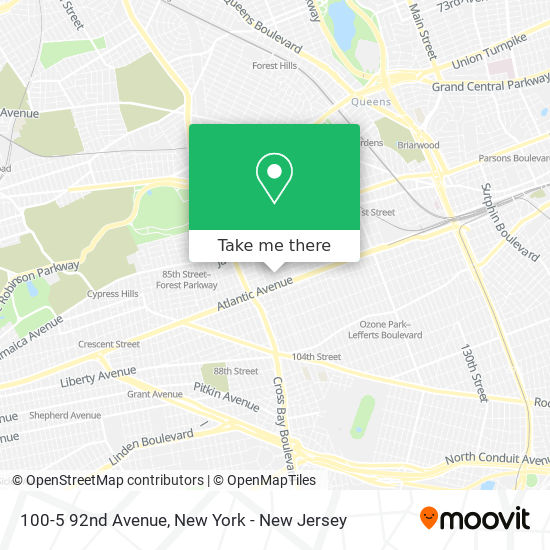 Mapa de 100-5 92nd Avenue