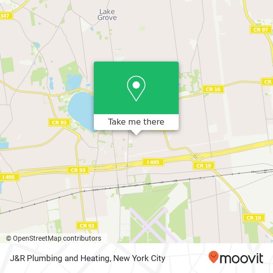 Mapa de J&R Plumbing and Heating