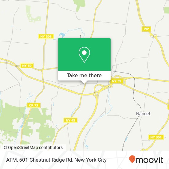 ATM, 501 Chestnut Ridge Rd map