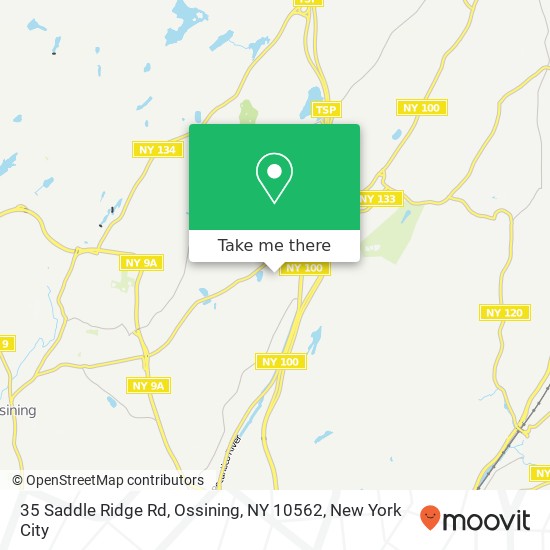 35 Saddle Ridge Rd, Ossining, NY 10562 map