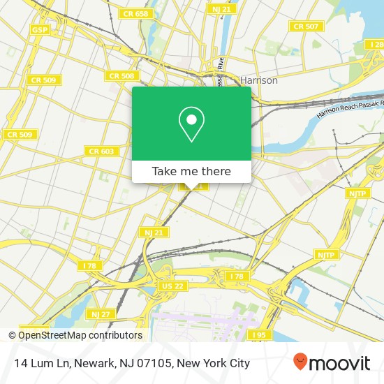14 Lum Ln, Newark, NJ 07105 map