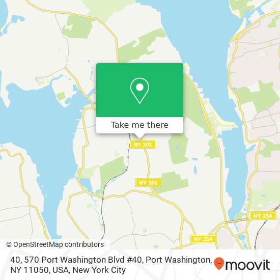 40, 570 Port Washington Blvd #40, Port Washington, NY 11050, USA map