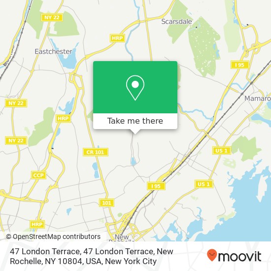 47 London Terrace, 47 London Terrace, New Rochelle, NY 10804, USA map