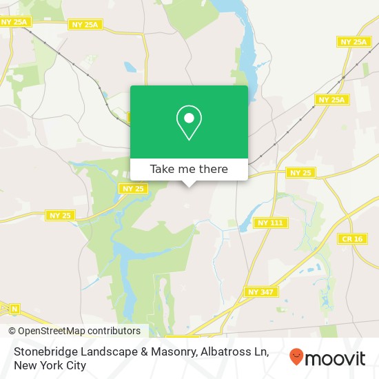 Stonebridge Landscape & Masonry, Albatross Ln map