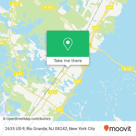 2635 US-9, Rio Grande, NJ 08242 map