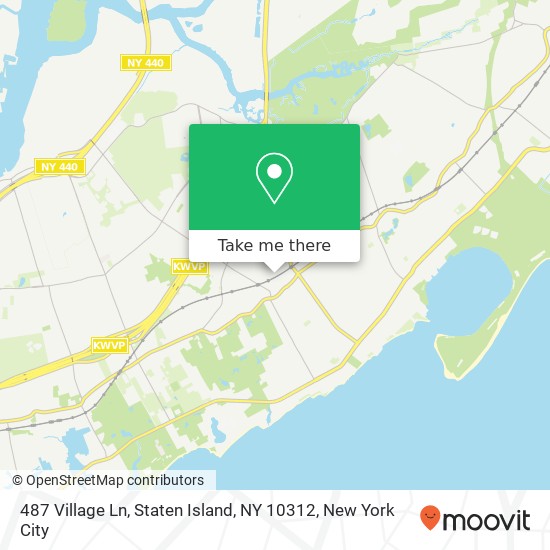 487 Village Ln, Staten Island, NY 10312 map