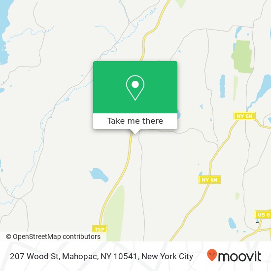 207 Wood St, Mahopac, NY 10541 map