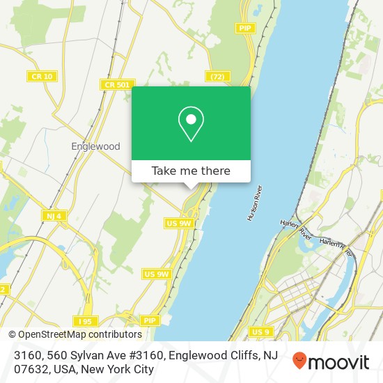 3160, 560 Sylvan Ave #3160, Englewood Cliffs, NJ 07632, USA map