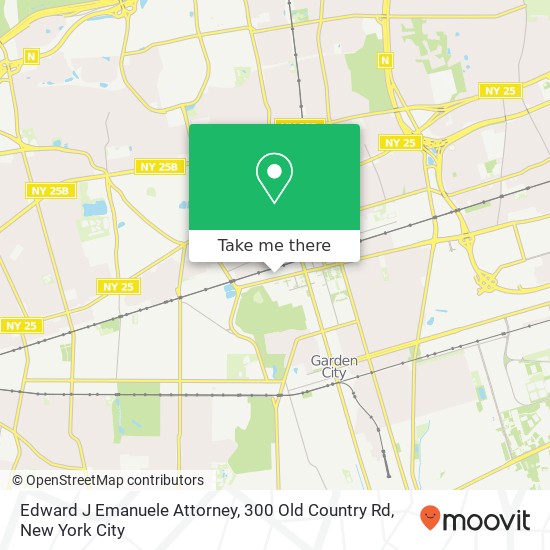 Edward J Emanuele Attorney, 300 Old Country Rd map