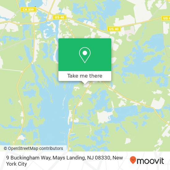 9 Buckingham Way, Mays Landing, NJ 08330 map