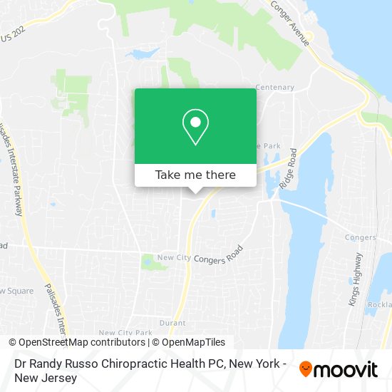 Dr Randy Russo Chiropractic Health PC map