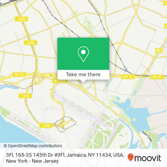 Mapa de 3Fl, 165-35 145th Dr #3Fl, Jamaica, NY 11434, USA