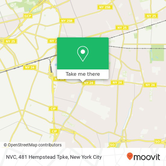 NVC, 481 Hempstead Tpke map