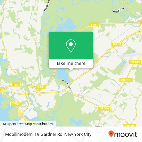Mobilimodern, 19 Gardner Rd map