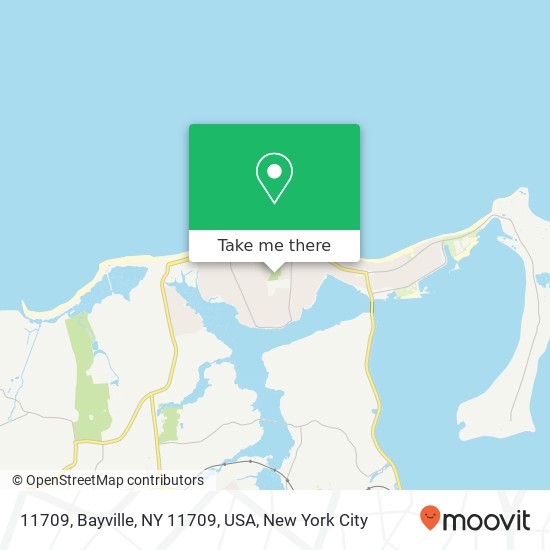 Mapa de 11709, Bayville, NY 11709, USA