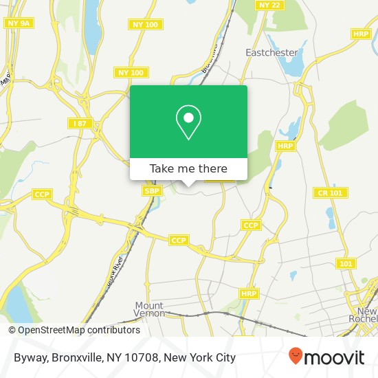 Byway, Bronxville, NY 10708 map