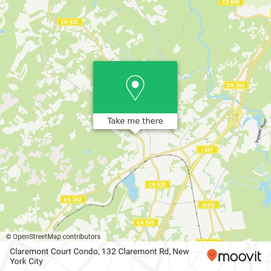 Claremont Court Condo, 132 Claremont Rd map