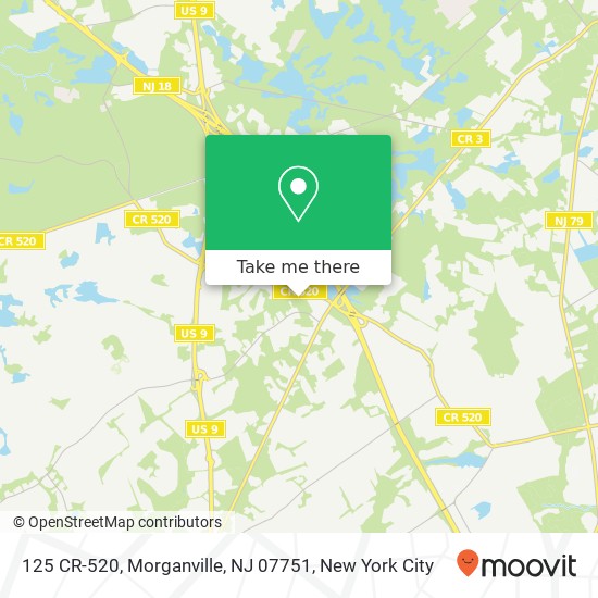 125 CR-520, Morganville, NJ 07751 map