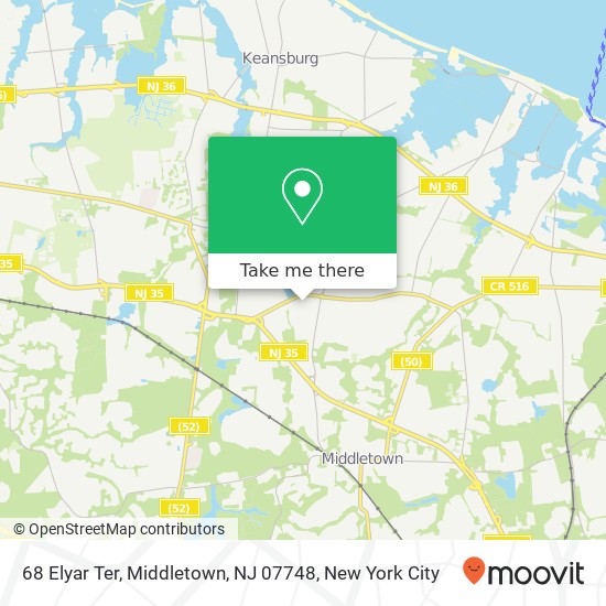 68 Elyar Ter, Middletown, NJ 07748 map