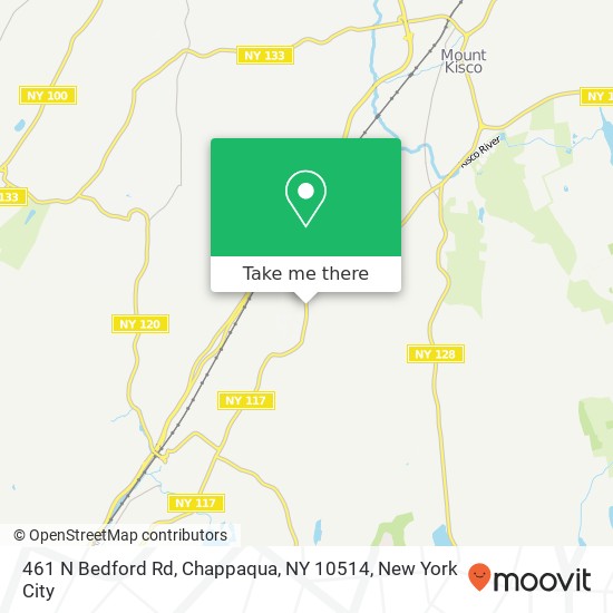 461 N Bedford Rd, Chappaqua, NY 10514 map