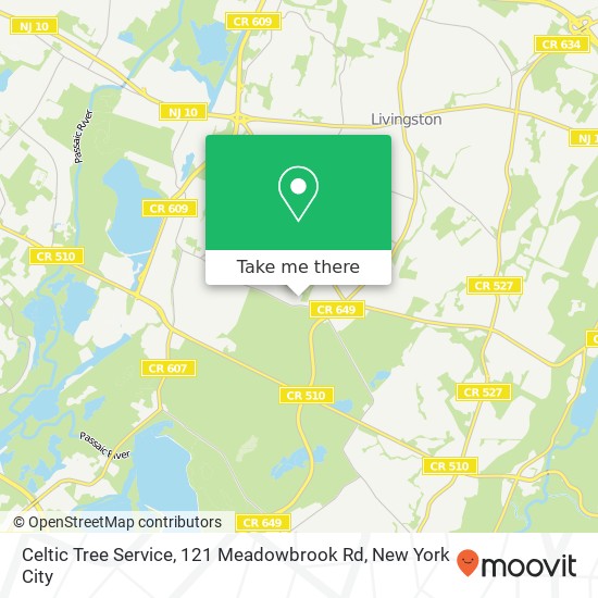 Celtic Tree Service, 121 Meadowbrook Rd map