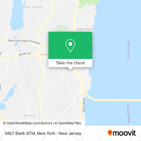 M&T Bank ATM map