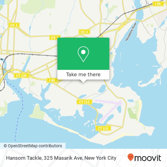 Hansom Tackle, 325 Masarik Ave map